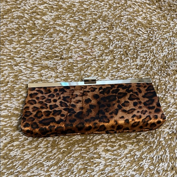 Gunne Sax Handbags - Gunne Sax Animal Print Clutch